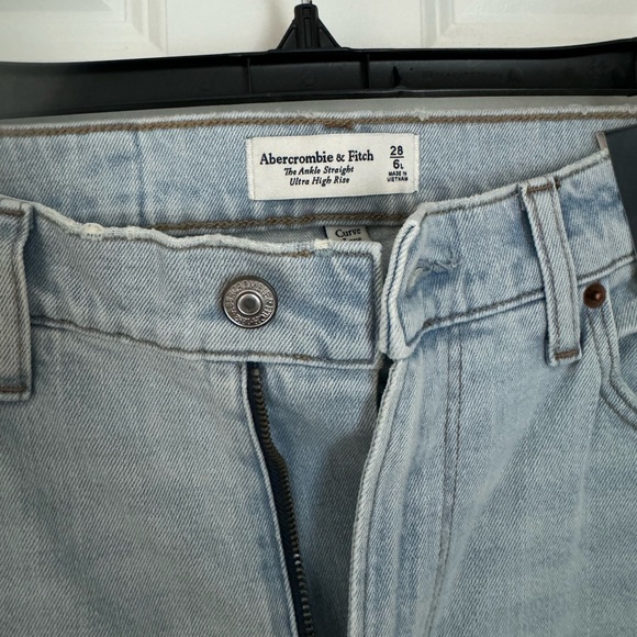 Ultra High Rise Ankle Straight Jean - Picture 10 of 11